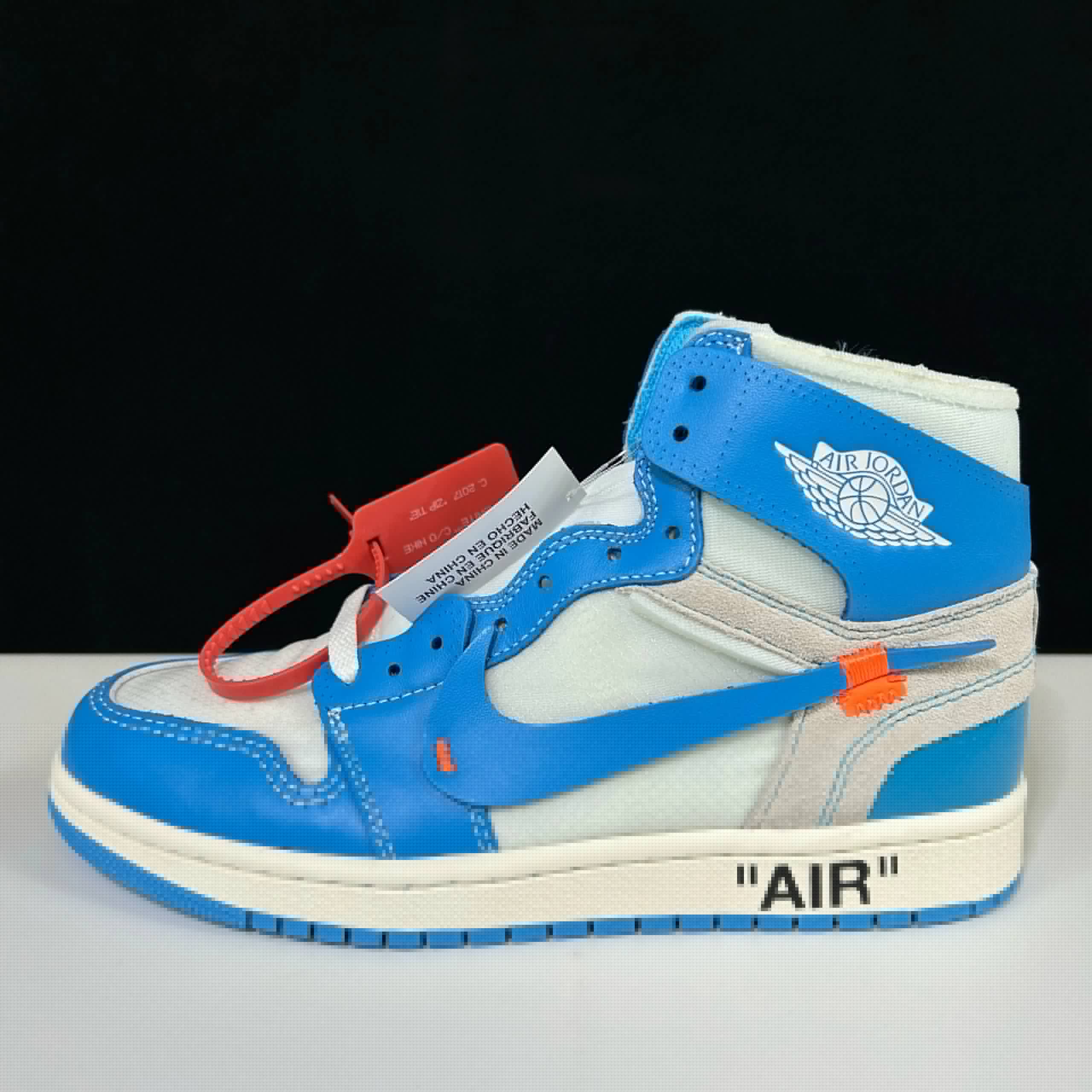 Aj1 OW 联名北卡蓝 AQ0818-148