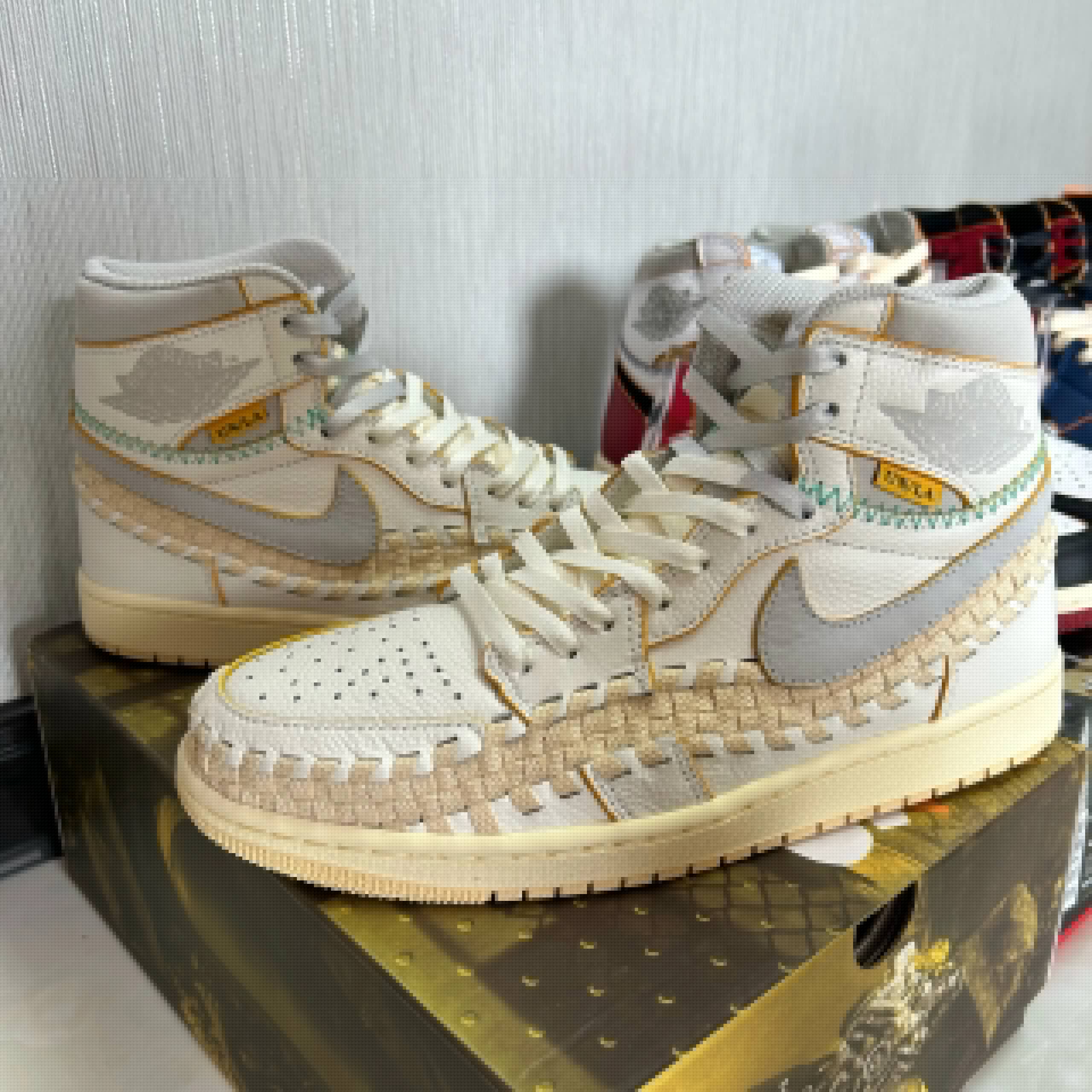 Aj1 UN编织 米白 FD2565-100