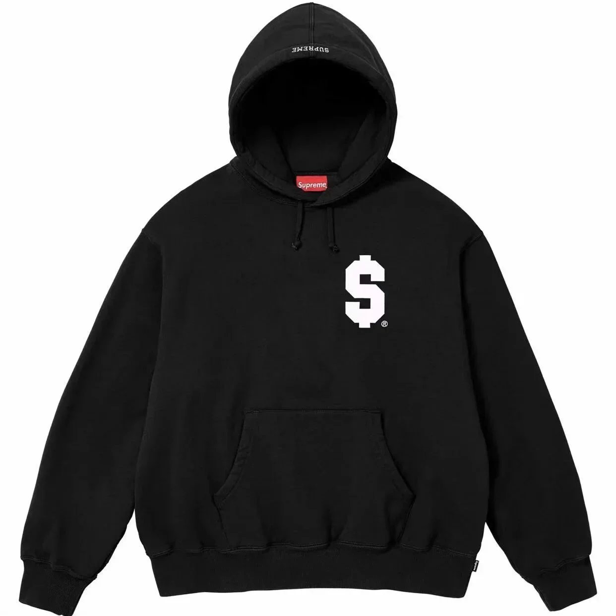 E567 SUPREME S Hooded Sweatshirt 黑