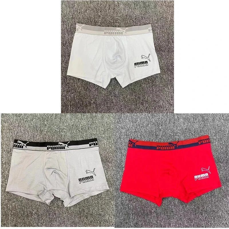 PUMA 白+灰+红 礼盒装