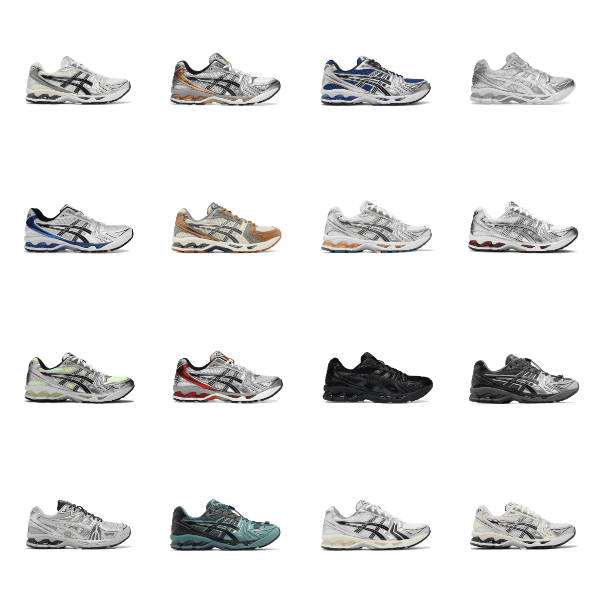 Asics Gel-Kayano 14 Running Shoes Multicolor