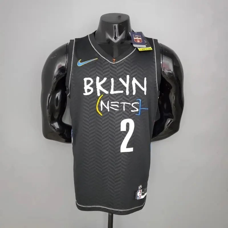 Nike Brooklyn Nets #2 Basketball Jersey Black