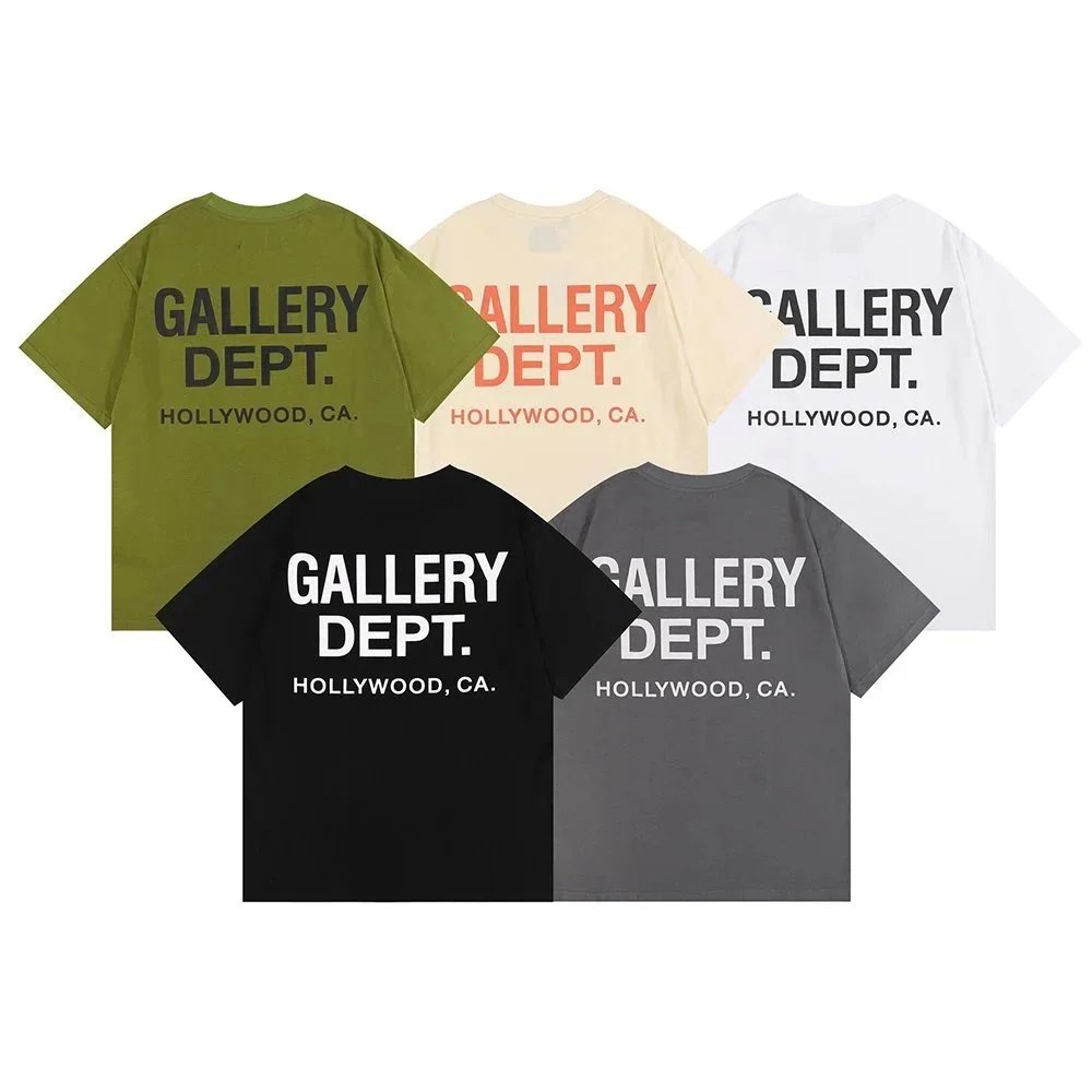 Gallery Dept. Hollywood CA Logo Print Graphic Tee Multicolor