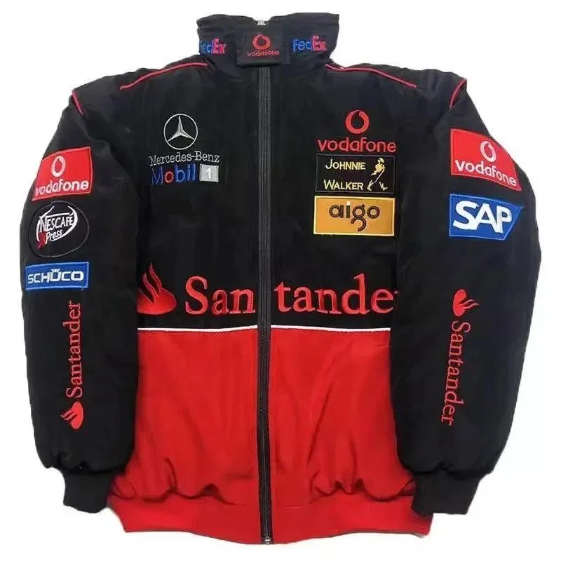 Red Run (Embroidered with Cotton)