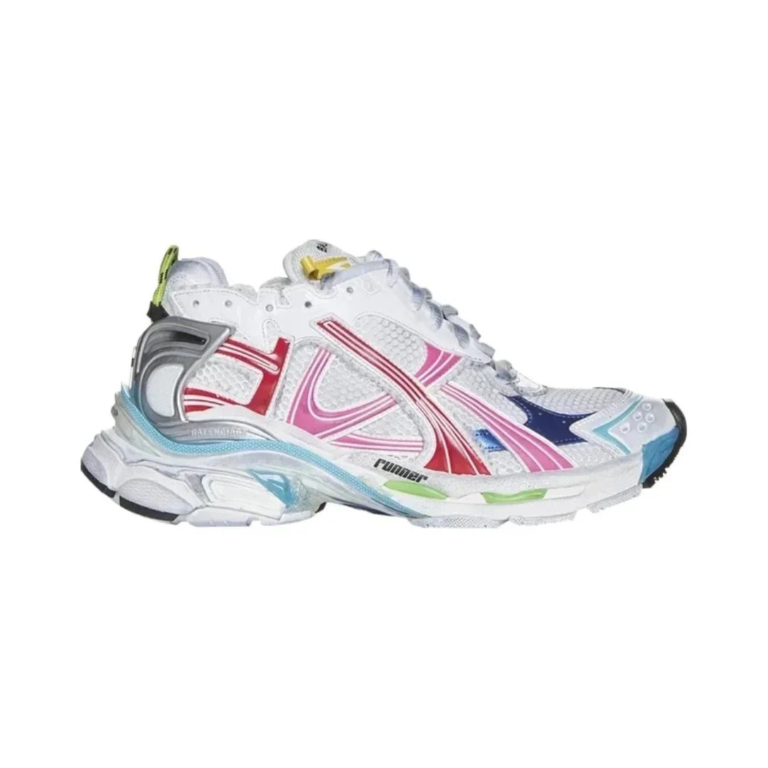 Worn Out - White Multi Color Worn Out - White Multi Color