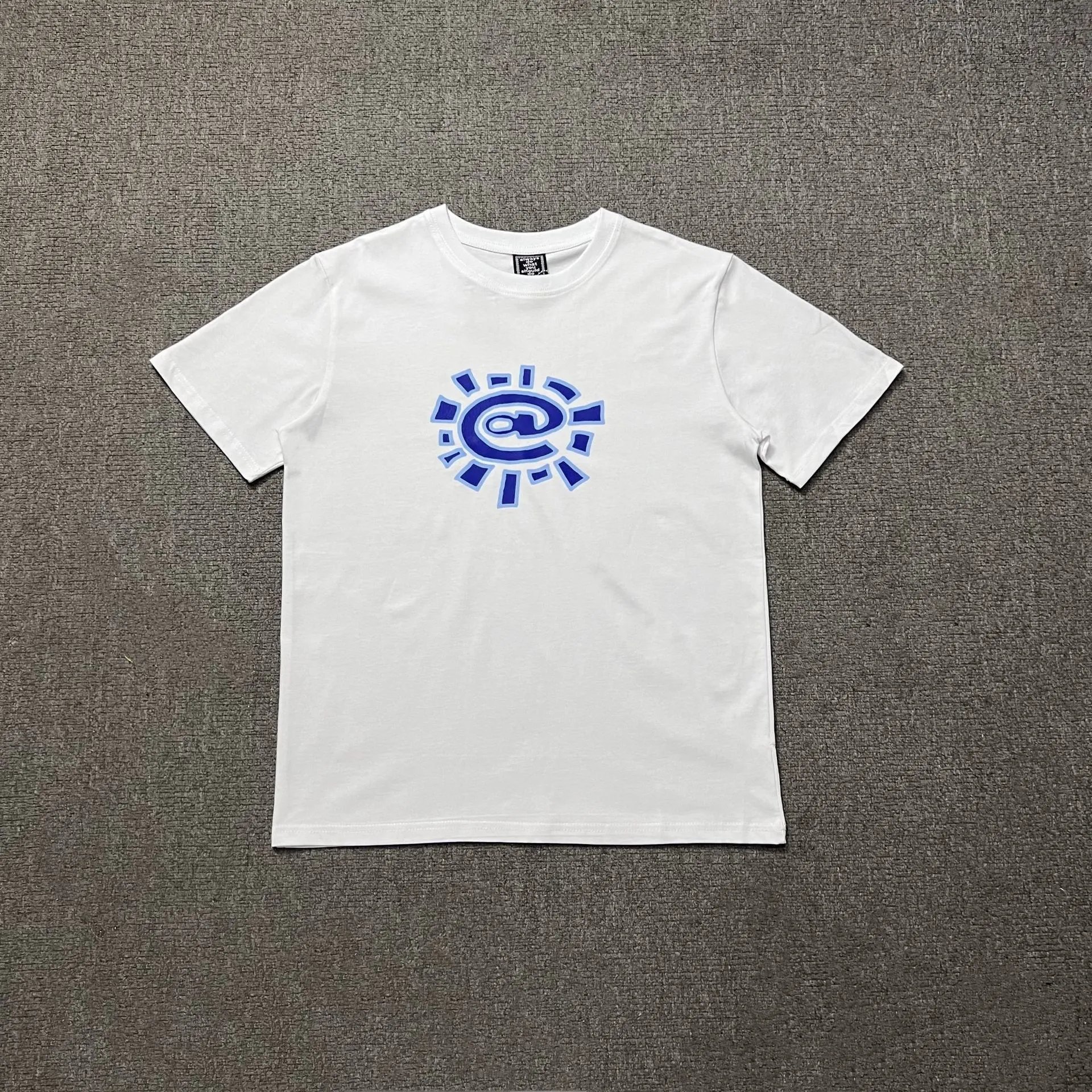AD04白印蓝色天蓝边 AD04白印蓝色天蓝边