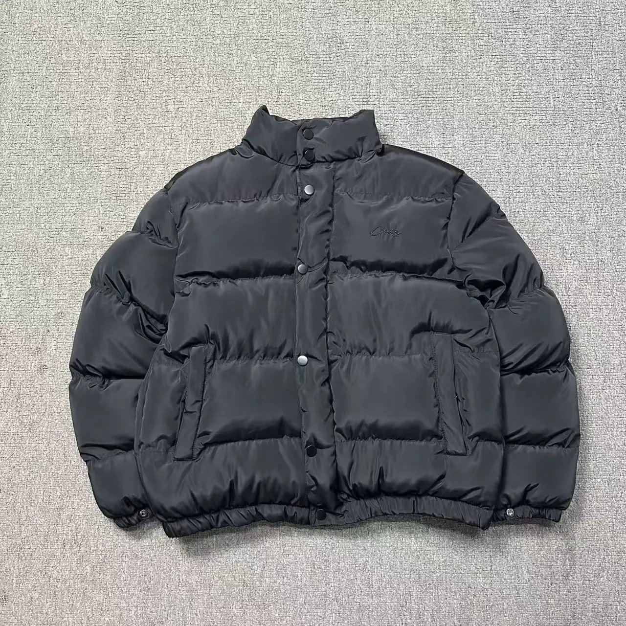 立领棉服-黑色黑标 立领棉服-黑色黑标