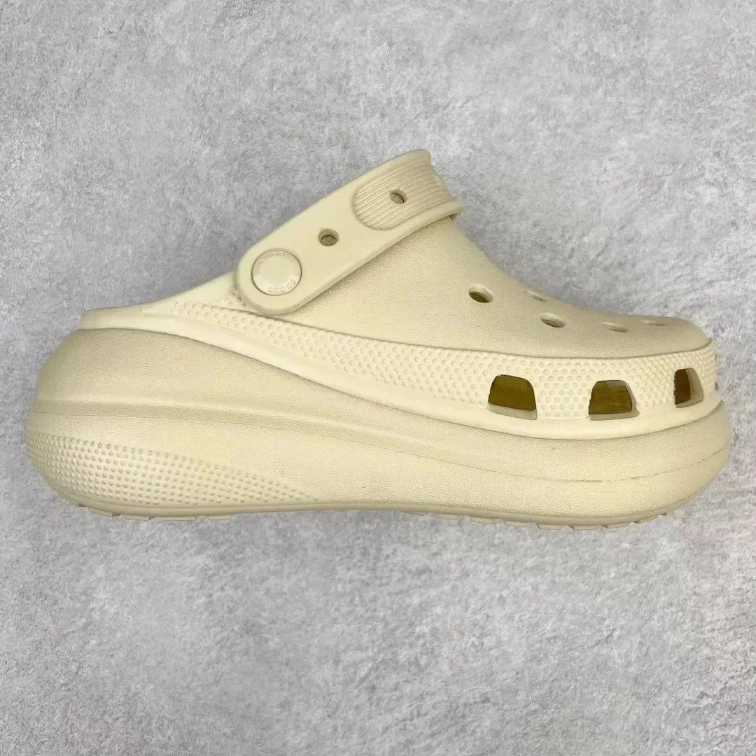 DG版本 Crocs泡芙 卡其 偏大一码 DG版本 Crocs泡芙 卡其 偏大一码