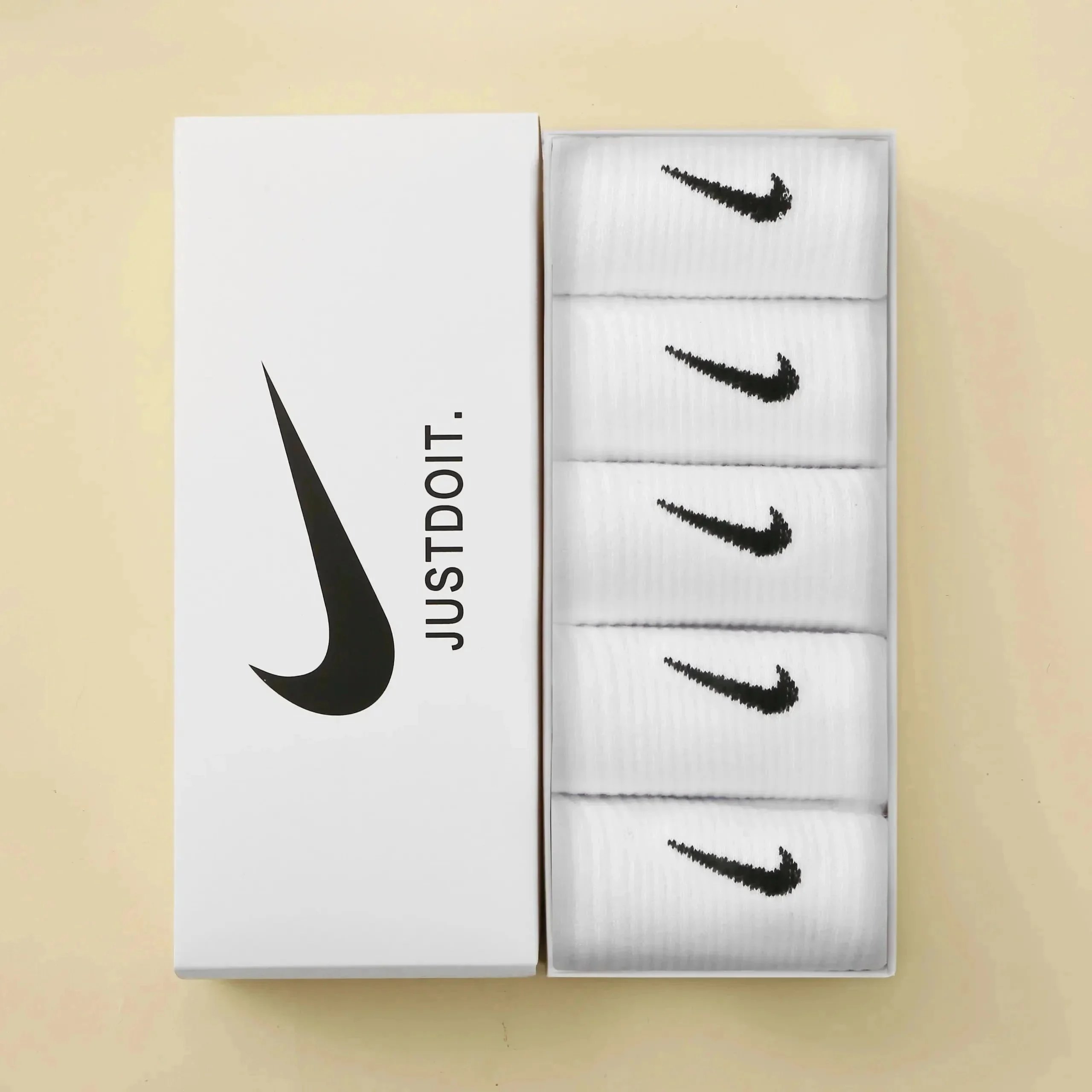 5 pairs【all white】 5 pairs【all white】