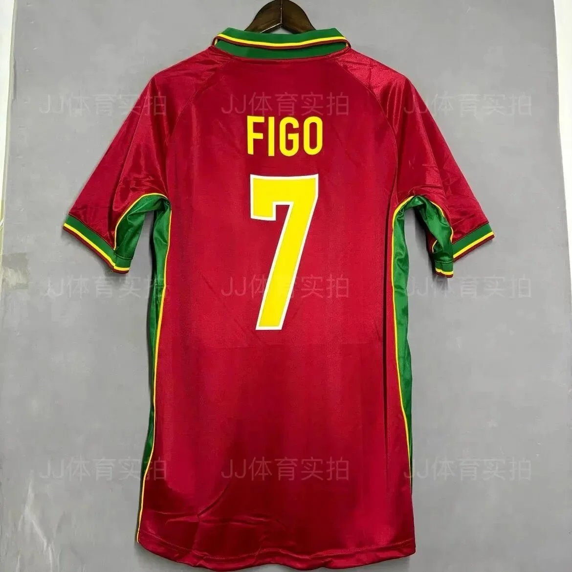 1998葡萄牙主场 定制印7号菲戈 1998葡萄牙主场 定制印7号菲戈