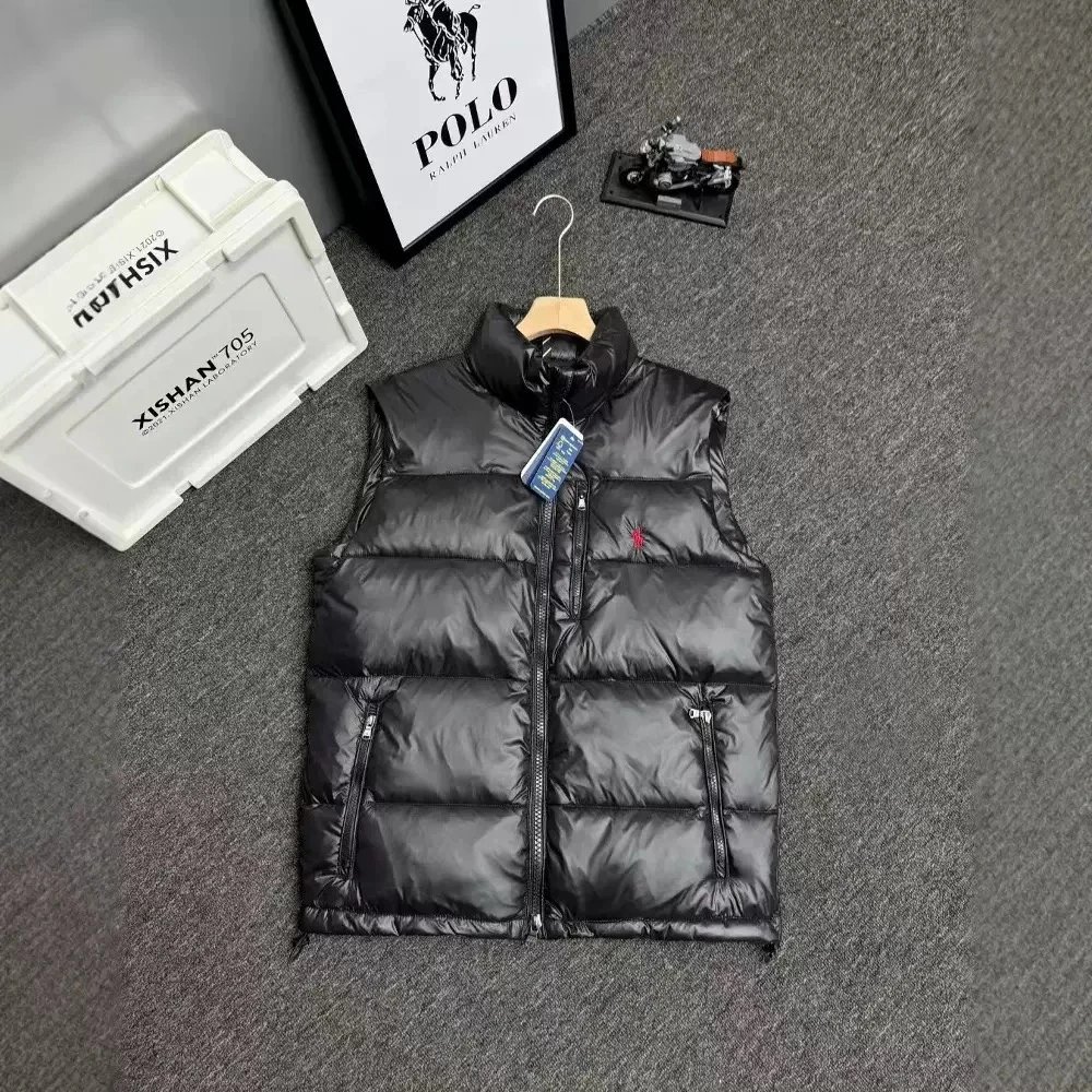 Ralph Lauren最高品质<70%白绒亮黑色-马甲 Ralph Lauren最高品质<70%白绒亮黑色-马甲