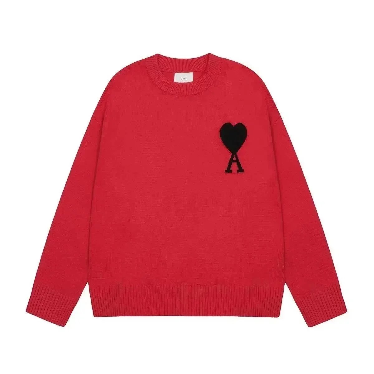 毛衣-大红色 毛衣-大红色