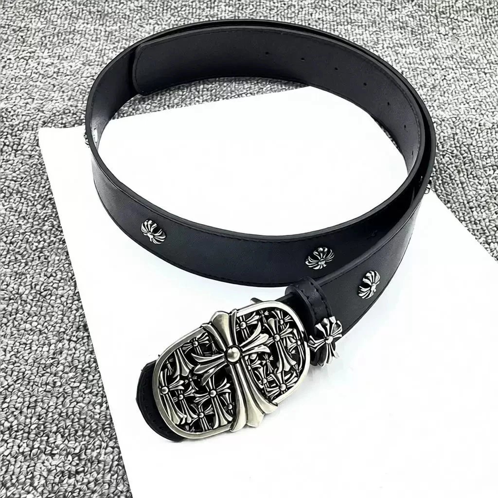 【8颗星多十字】十字架铆钉圣剑腰带 【8颗星多十字】十字架铆钉圣剑腰带