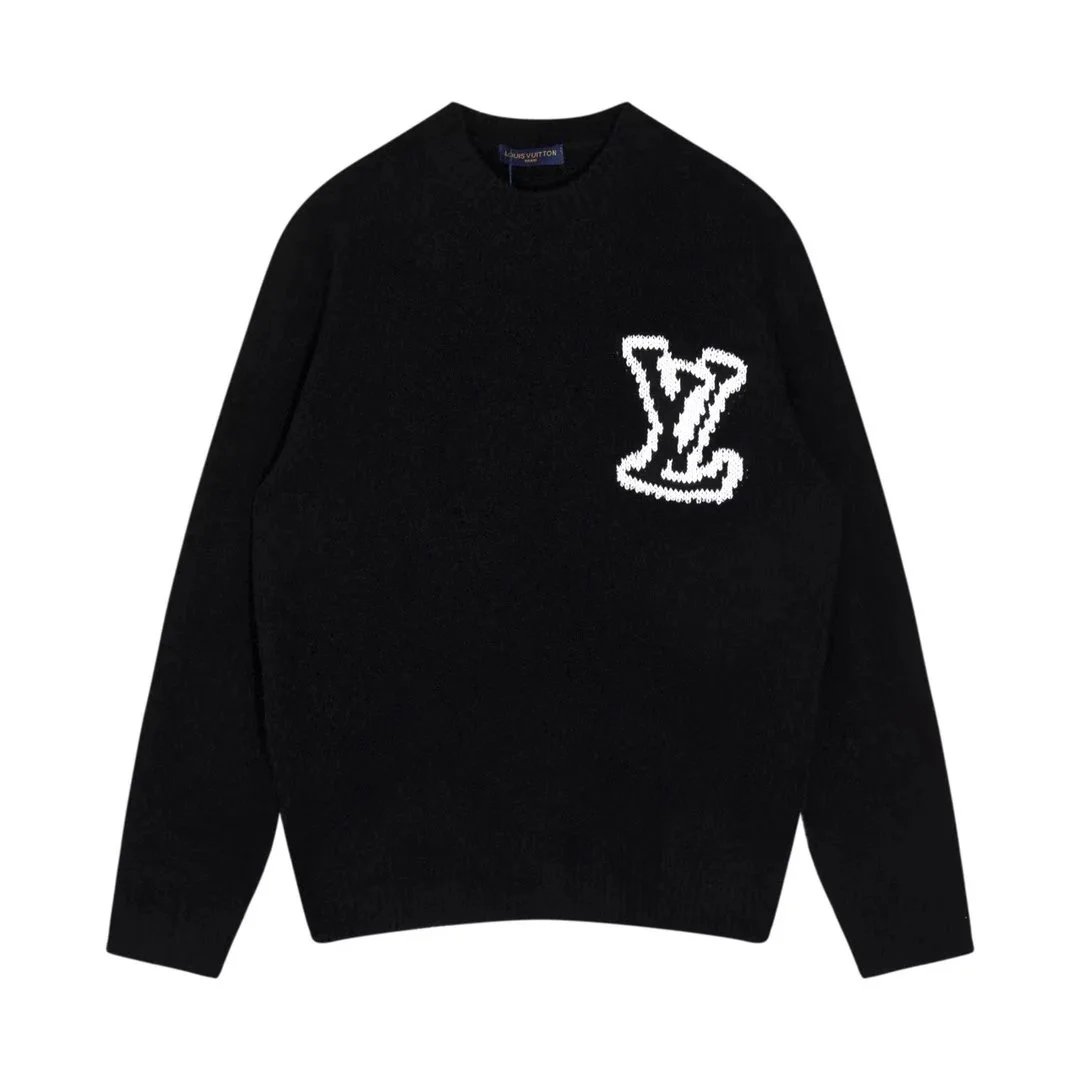 提花套头毛-黑色 提花套头毛-黑色