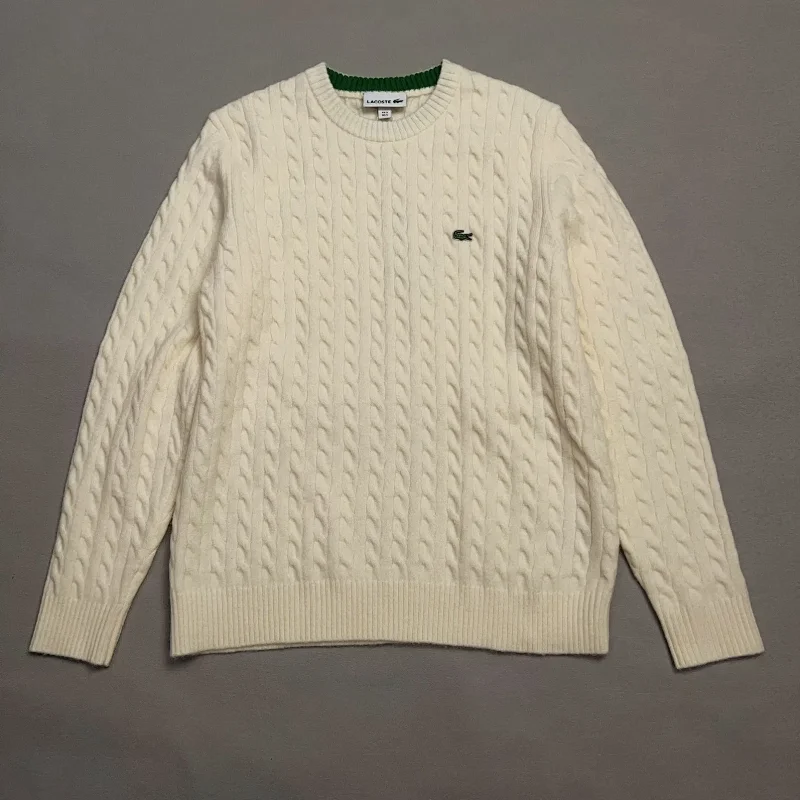 L鳄毛衣款式2白 L鳄毛衣款式2白