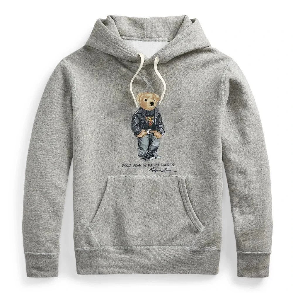 Bear Sweatshirt Grey Bear Sweatshirt Grey