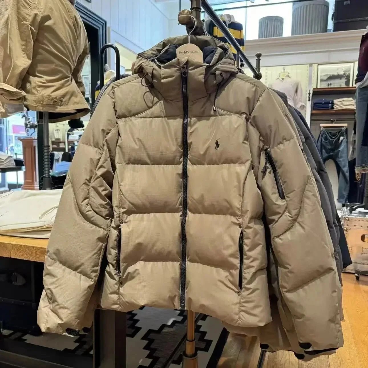 Ralph Lauren最高品质-90%白绒- 咖色 Ralph Lauren最高品质-90%白绒- 咖色