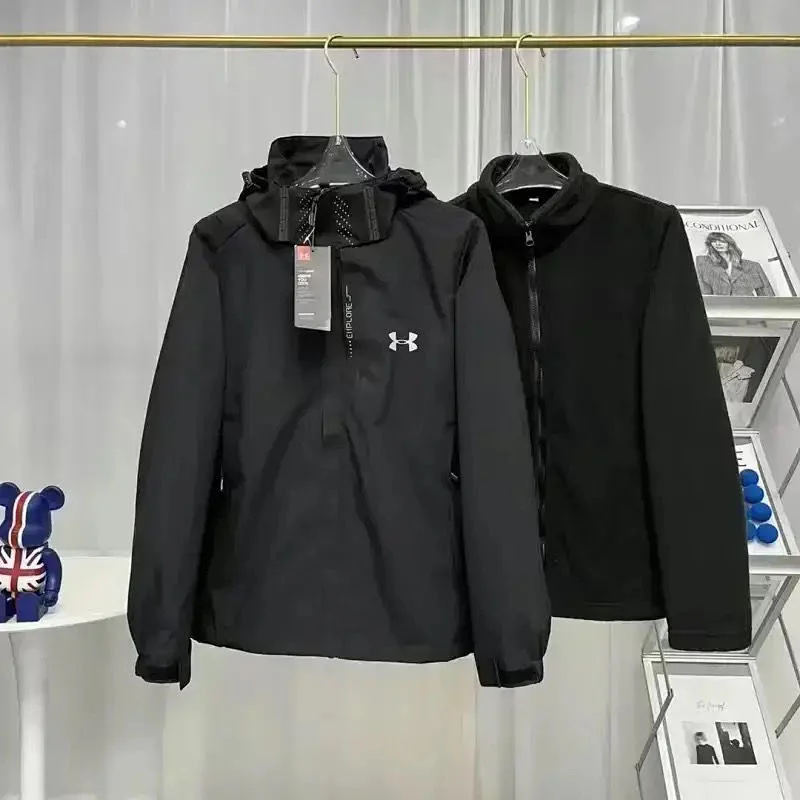 UA可拆卸连帽626三合一-黑色 UA可拆卸连帽626三合一-黑色